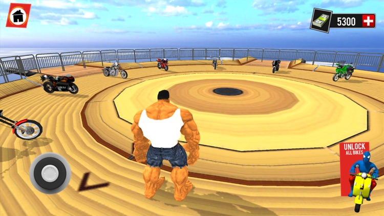 Super Hero Bike Mega Ramp screenshot-8