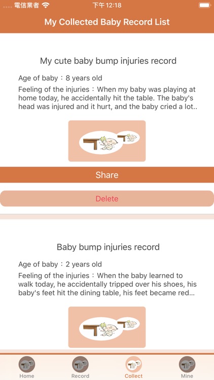 My Baby Bump Injuries Record