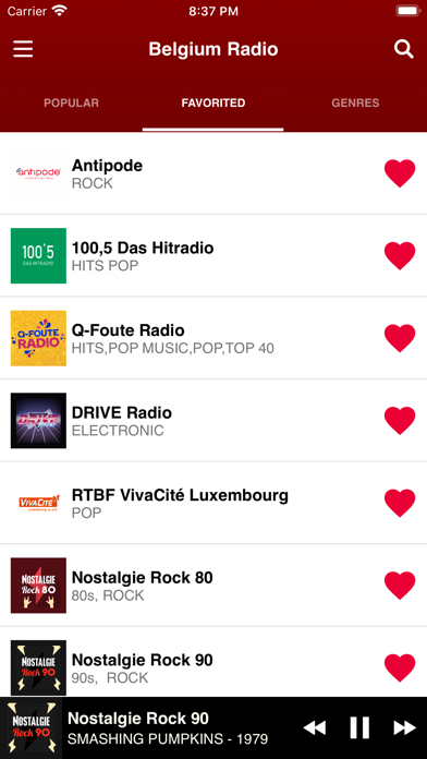 Belgium Radio screenshot 4
