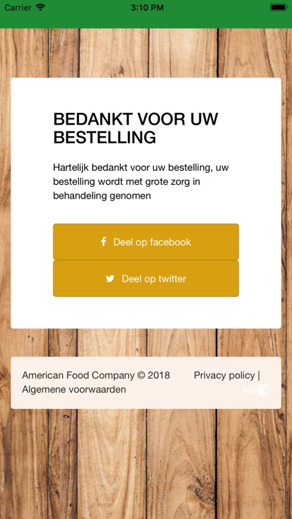 American Food Company screenshot-3