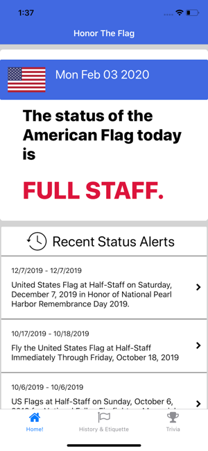 Honor The Flag