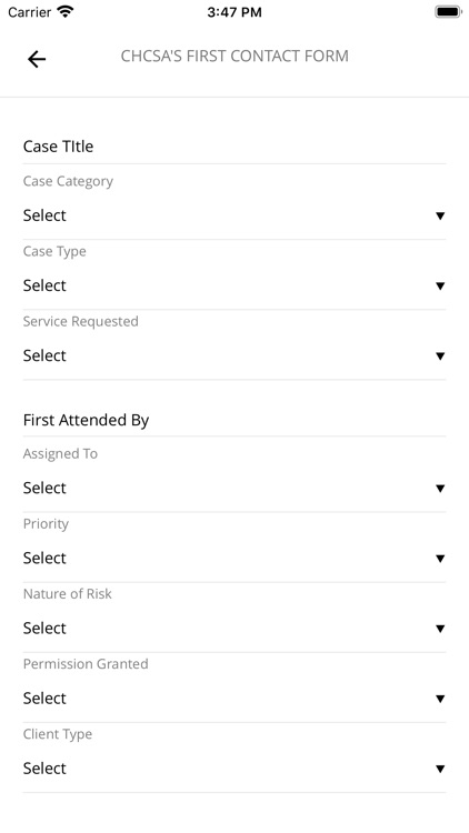 CHCSA Casework screenshot-3