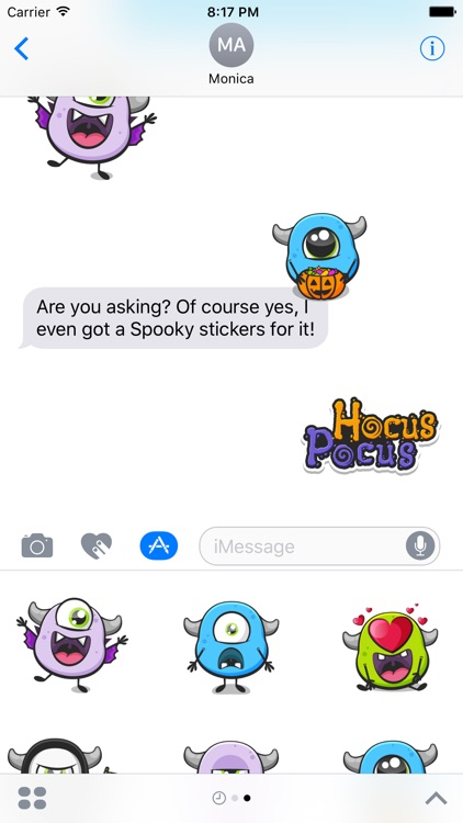 Spooky - Halloween Stickers
