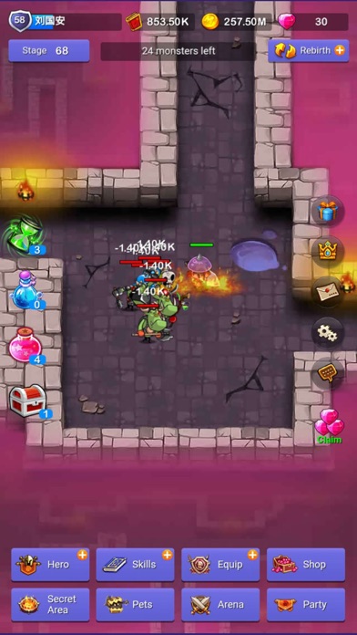 Idle Dungeonsのおすすめ画像4