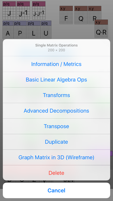 How to cancel & delete Touch Matrix Algebra PRO from iphone & ipad 4