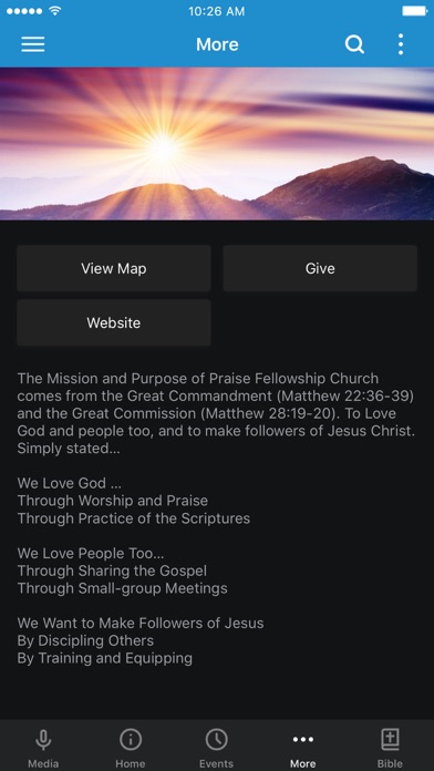 How to cancel & delete Praise Fellowship Church of DC from iphone & ipad 3