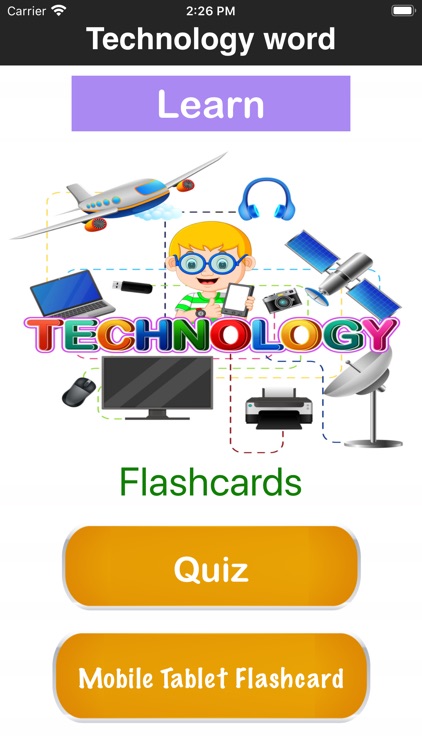 Technology Vocabulary Word