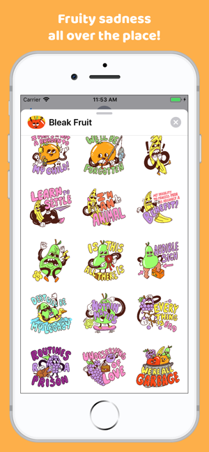 Bleak Fruit Stickers(圖3)-速報App