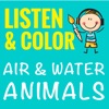 Color Air & Water Animals