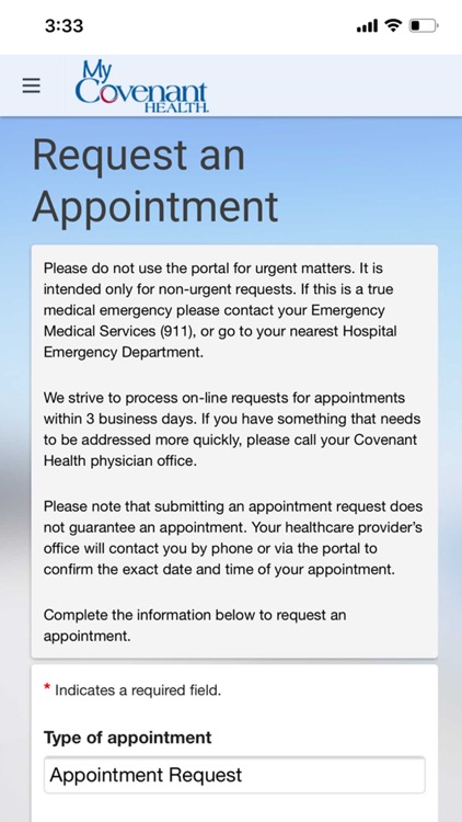 MyCovenantHealth screenshot-3