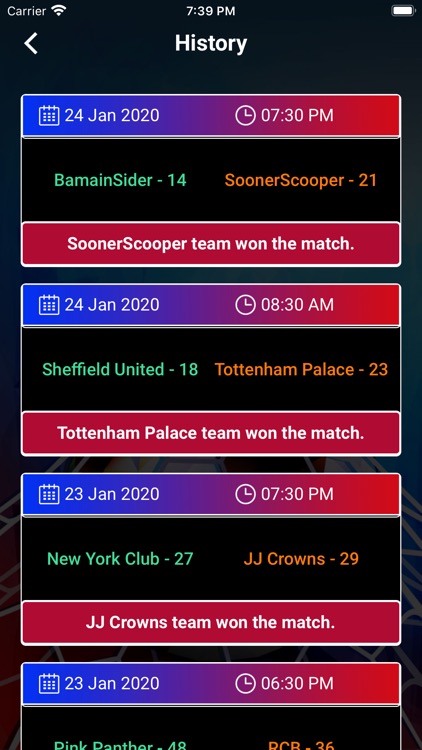 Flag Football Score Card screenshot-9