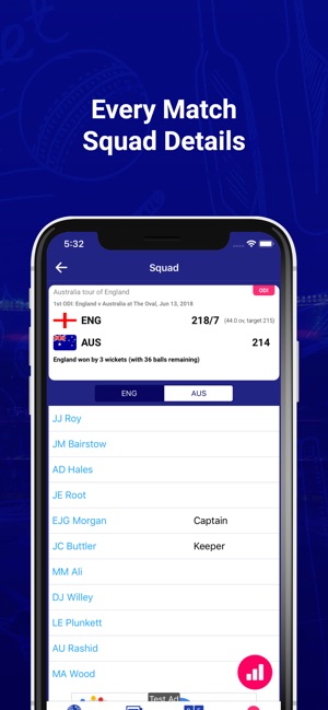 CricUP - Cricket Scores & News(圖7)-速報App