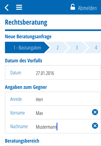 BGV / Badische Versicherungen screenshot 2