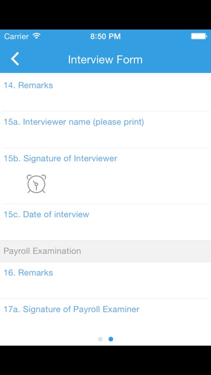 Labor Site Interview