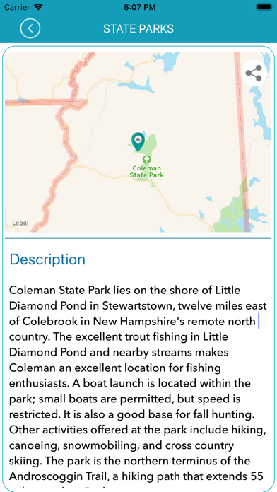 New Hampshire State Park screenshot 3