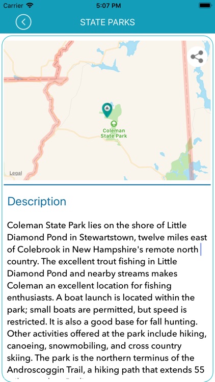 New Hampshire State Park