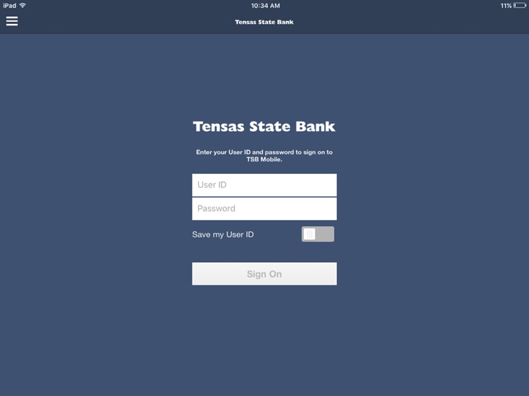 Tensas Mobile for iPad