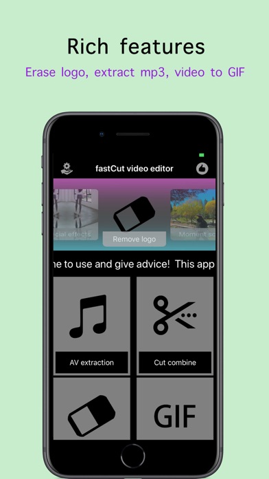 道化魚 ビデオ透かしとビデオからgif Iphoneアプリ Applion