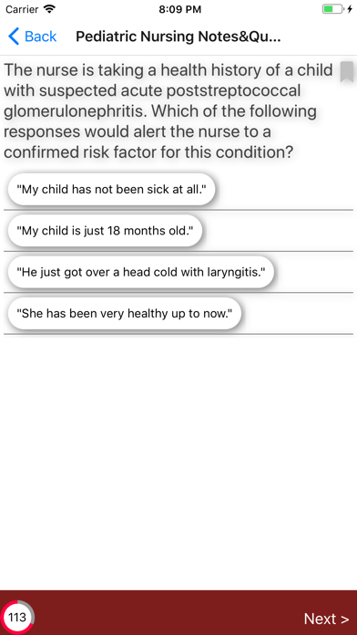 Pediatric Nursing Exam Review screenshot 4