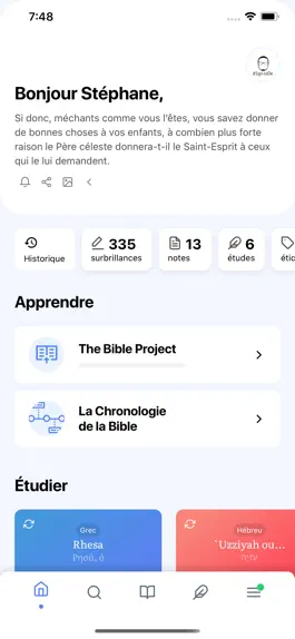 Game screenshot Bible Strong mod apk