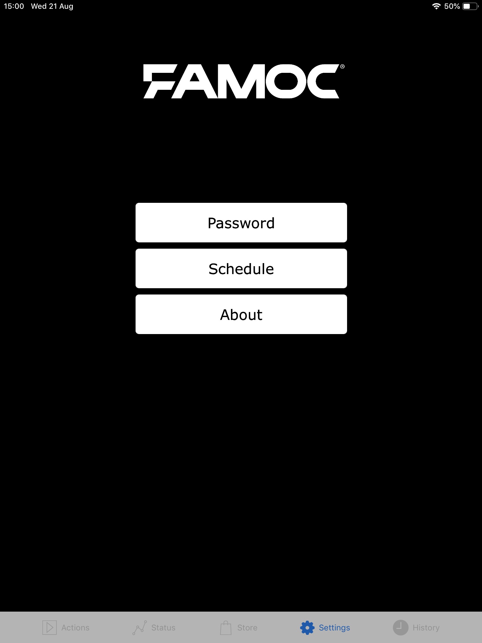 FAMOC screenshot 3