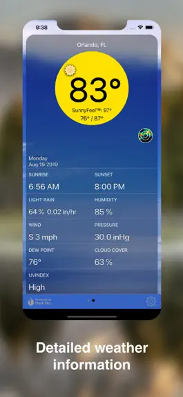 Game screenshot WeatherAI - Personal Forecast apk