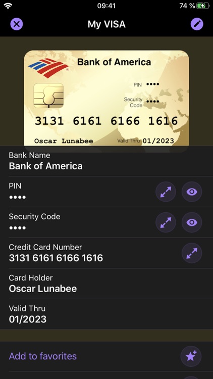 oneSafe+ password manager screenshot-1