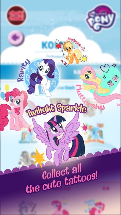 Choki Choki AR Tattoo MLP