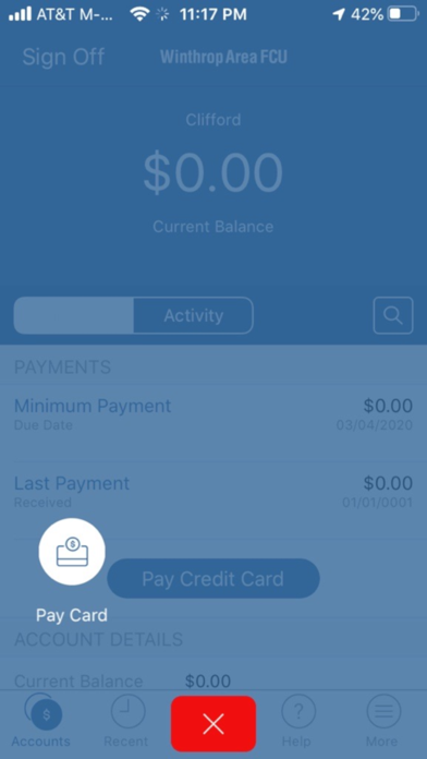 WAFCU Credit Card Mobile App screenshot 4