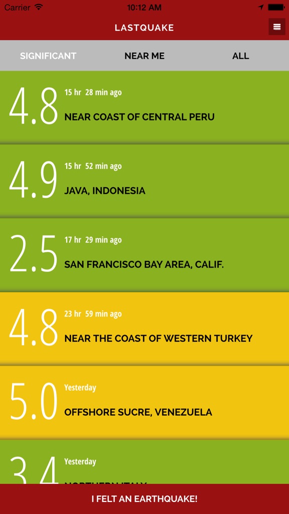 【图】LastQuake(截图1) 【图】LastQuake(截图1)