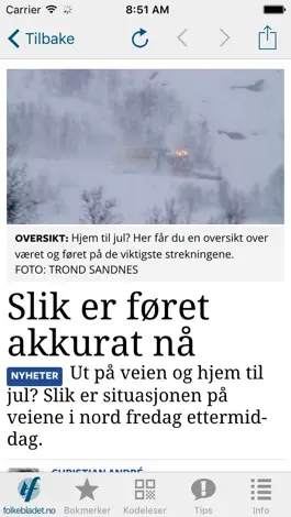 Game screenshot Folkebladet.no apk