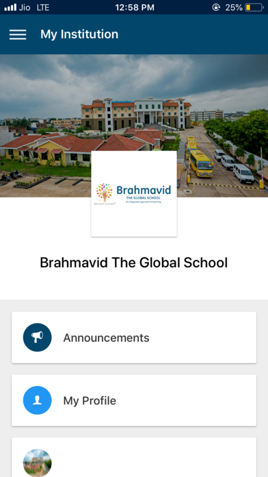 Brahmavid The global school screenshot 2