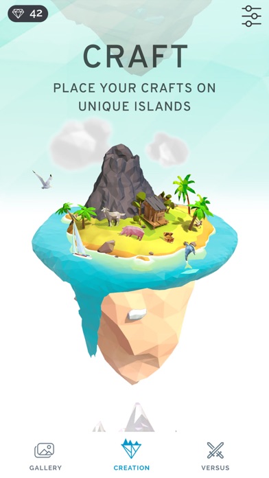 How to cancel & delete Poly Island: Coloring Art Book from iphone & ipad 3