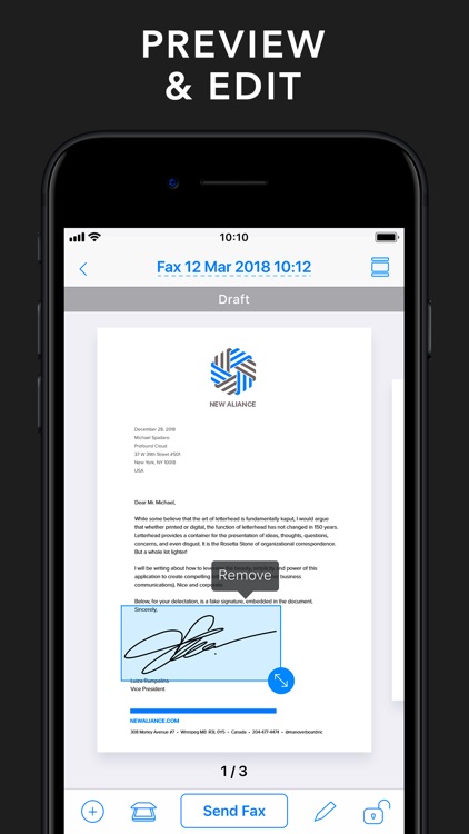 Fax from iPhone - Send Fax App screenshot-3