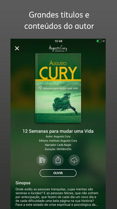 Augusto Cury Audiolivros screenshot 2