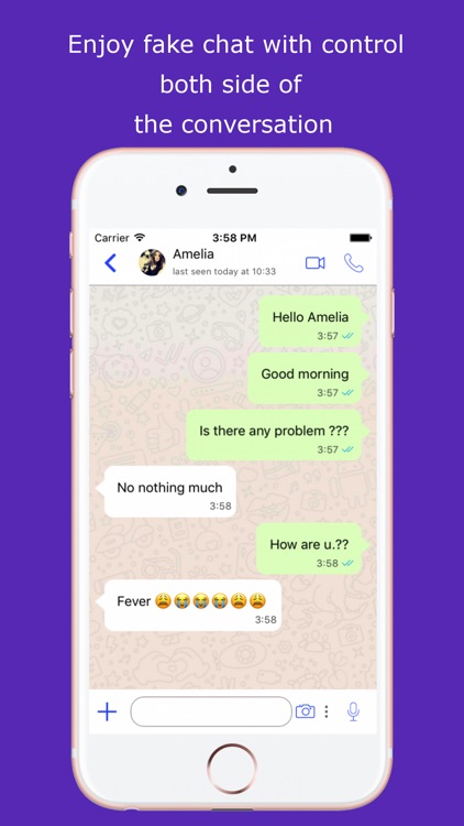 Fake Funny Whats Chat Pro screenshot-3