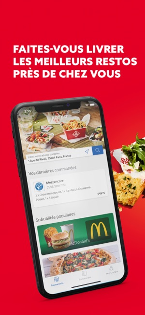 Just Eat FR - Livraison Repas(圖2)-速報App