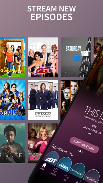The NBC App – Stream TV Shows screenshot-0