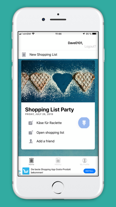 How to cancel & delete Shopping List - Buy Together from iphone & ipad 2