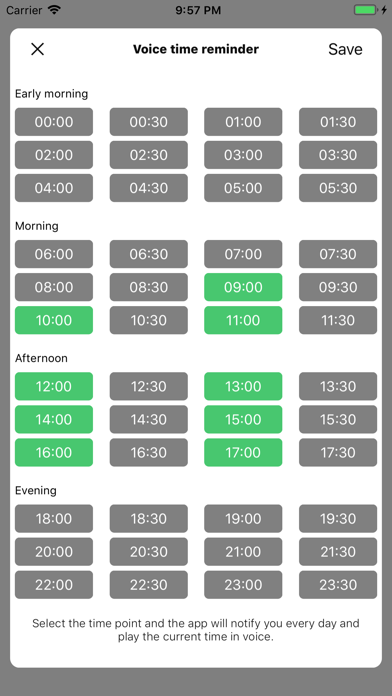 OnTime - Voice broadcast time.のおすすめ画像3