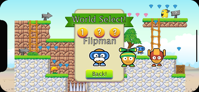 Super Flip-man Adventure World(圖1)-速報App