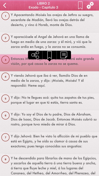 Santa Biblia en idioma Español screenshot-3