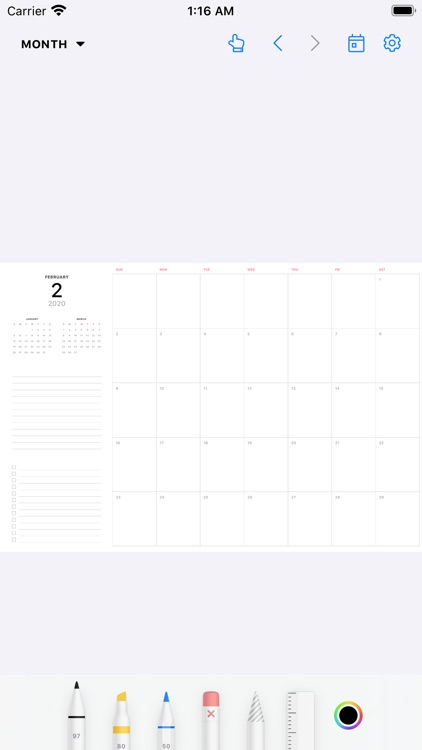Pencil Planner & Draw Calendar screenshot-5