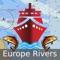 Europe Inland Rivers/Waterways Navigation / Charts App offers access to nautical charts covering major rivers, canals and waterways in Europe - Danube/Donau/Dunaja, Sava, Drava, Rhein, Ruhr, Saar, Sulina, Mosel/Moselle, Elbe, Dijle, Zeekanal etc