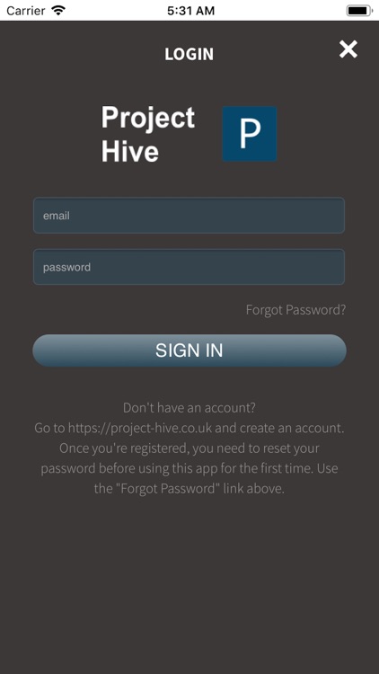 ProjectHiveMobile
