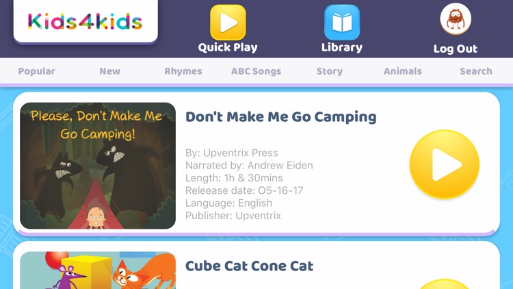 Kids4kids Audio Book V2 screenshot-4