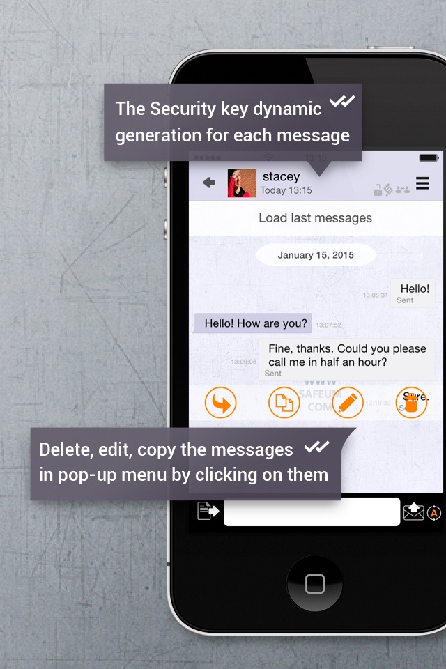 SafeUM - secure messenger screenshot 2