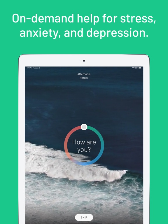Pacifica - Anxiety, Stress, & Depression relief based on CBT & Mindfulness screenshot