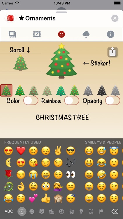 Christmas Ornaments • Stickers screenshot-8