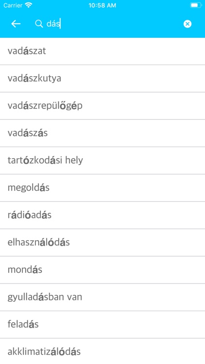 HungarianPortuguese Dictionary screenshot-6